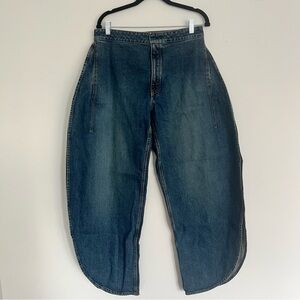 Alaia Women's Relaxed Blue Jeans